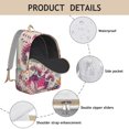 thumbnail image 4 of Paisley College School Backpack Bohemian, Chic Durable Daypack with Laptop Compartment, Multiple Pockets, Lightweight, Great Gift, 4 of 5