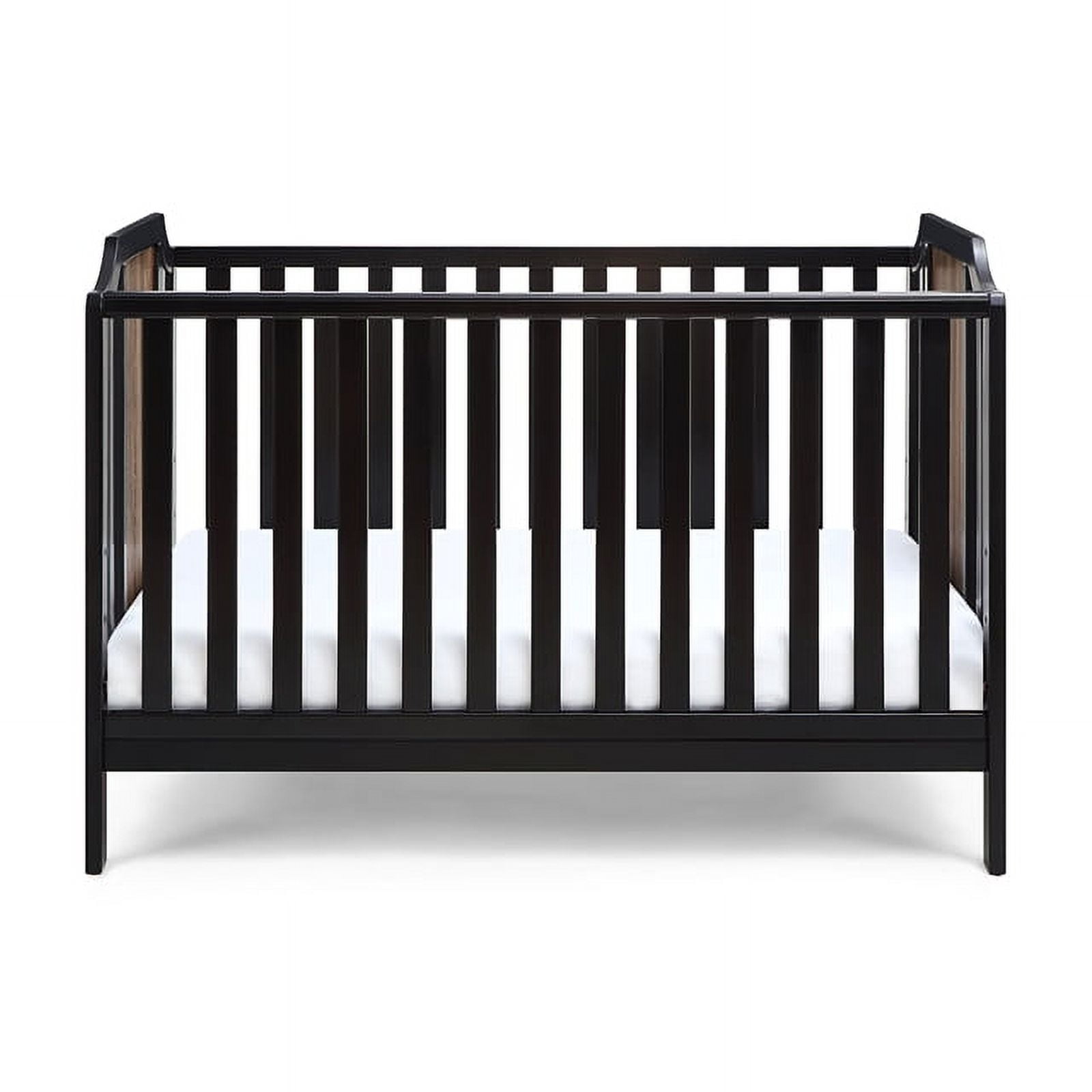 Suite Bebe Brees Crib in Black and Brownstone Finish