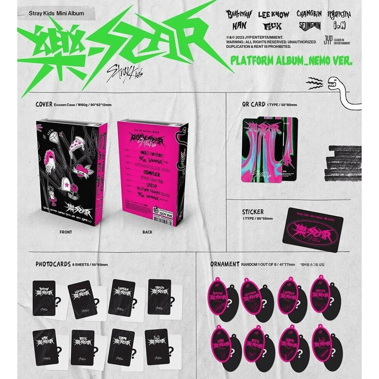 STRAY KIDS ALBUM - 樂-STAR(ROCK-STAR)(PLATFORM ALBUM_NEMO VER