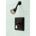 thumbnail image 2 of Kingston Brass VB8658PLSO Victorian Tub & Shower Faucet, Brushed Nickel, 2 of 2