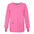 thumbnail image 2 of Adar Universal Women's Scrub Set - Warm-Up Scrub Jacket and Elastic Pull-On Pants, 2 of 5