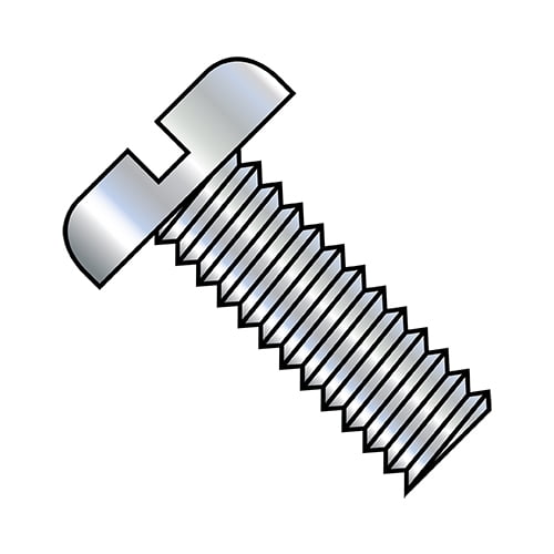 8-32X2 3/4 Slotted Pan Machine Screw Fully Threaded Zinc (Pack Qty 1,250) BC-0844MSP