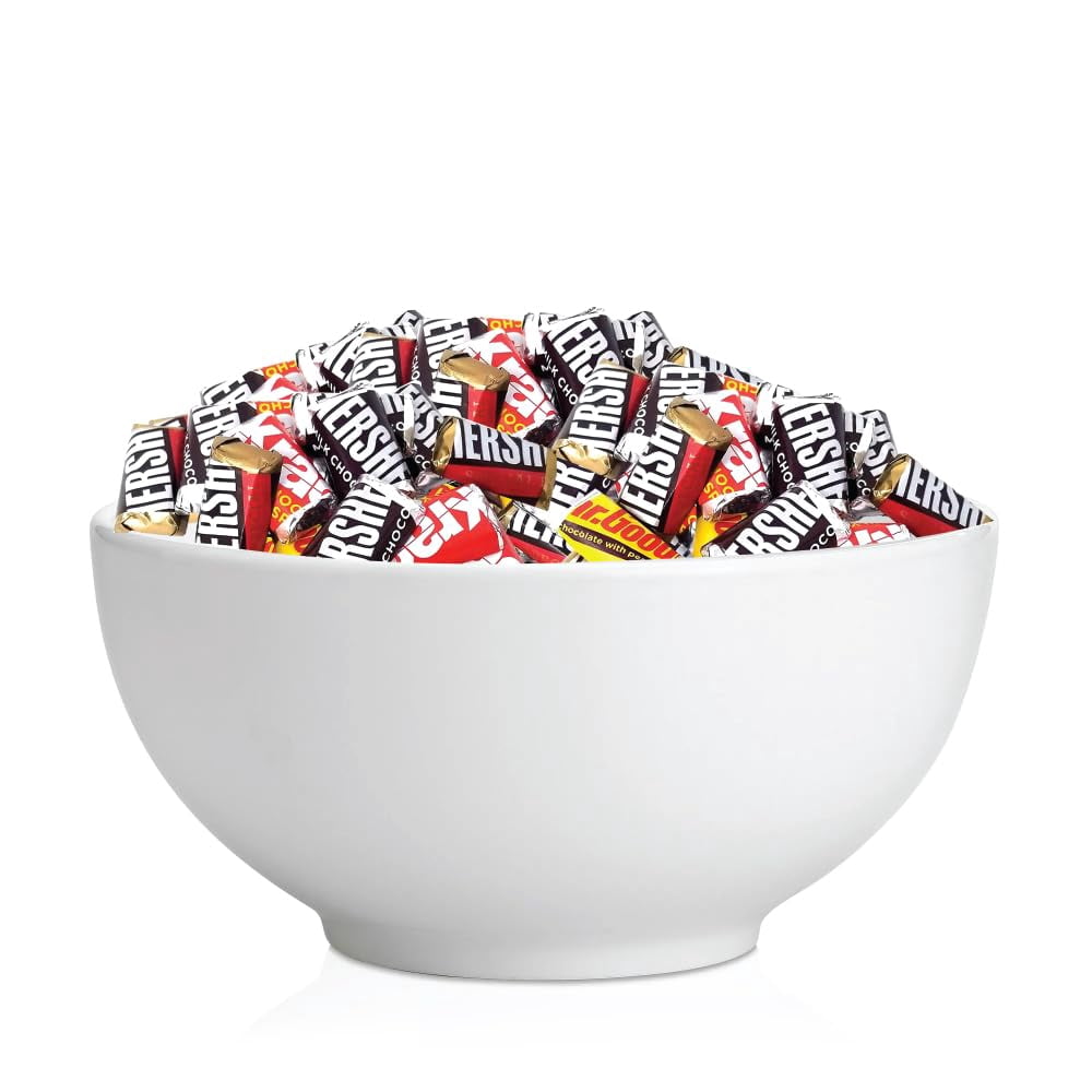HERSHEY'S Miniatures Chocolate Candy Bars Assortment - Bulk Pack, 2 Pounds