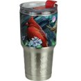 thumbnail image 1 of 24 oz Birds Stainless Steel Tumbler, 1 of 1