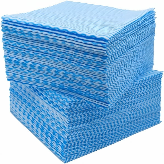 ACDANC 2026 New 50 Count Disposable Rags Cleaning Paper Towels,Heavy Duty,Handy Wipe Kitchen Wipe,30Cm X 30Cm for Home Cleaning, Kitchen, Spills, Wiping Surfaces, Office Use, Car Detailing.