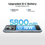 DOOGEE Blade GT Pro 5G Rugged Phone with LED Light, with 32GB+512GB/2TB, 6.72” FHD+120Hz, 5800mAh Battery, 100MP+32MP AI Camera/Face & Finger ID/NFC