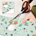 thumbnail image 6 of Yayeee Faucet Mat for Kitchen Sink 14.7" Diatomite Long Splash Guard Pad, Space Patterns, 2 Pack, 6 of 7