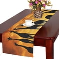 thumbnail image 1 of BSDHOME Giraffe Cotton Linen Table Runner 16x72 inches, 1 of 4
