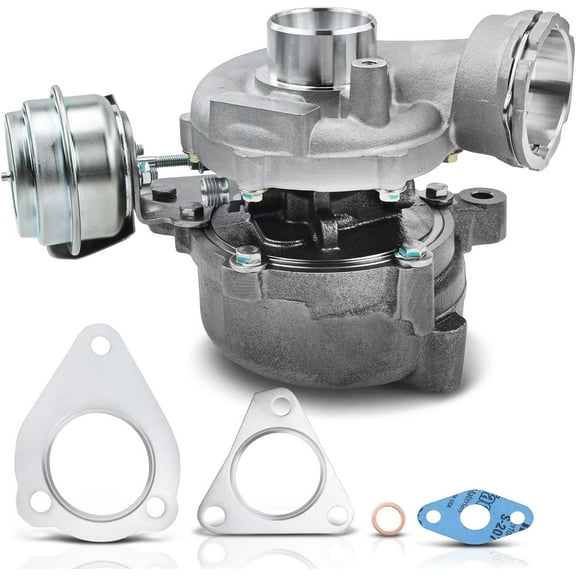 A-Premium Complete Turbo Turbocharger with Wastegate Actuator and Gasket Compatible with Audi A4 2000-2009 A6 Volkswagen Passat 2000-2008 Skoda Superb 1.9L 2.0L TDI