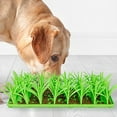 Walbest Silicone Grass Mat Slow Feeding Mat Silicone Grass Snuffle