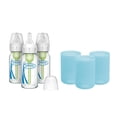 thumbnail image 1 of Biberones de vidrio anti-cólicos Dr. Brown's 120 ml, pack de 3, 1 of 8