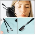 thumbnail image 3 of Raindrops 4Ud Peine De Metal Negro Para Pestañas Con Cepillo Para Limpieza Y Estilizado Cómodo, 3 of 8