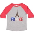 thumbnail image 3 of Inktastic France Eiffel Tower Flag in Text Boys or Girls Toddler T-Shirt, 3 of 5