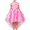 Pink Butterfly, variant on Girls Halter Dress Turquoise Ruffle Tiered Mermaid Sequin Pageant Tulle 6 Years