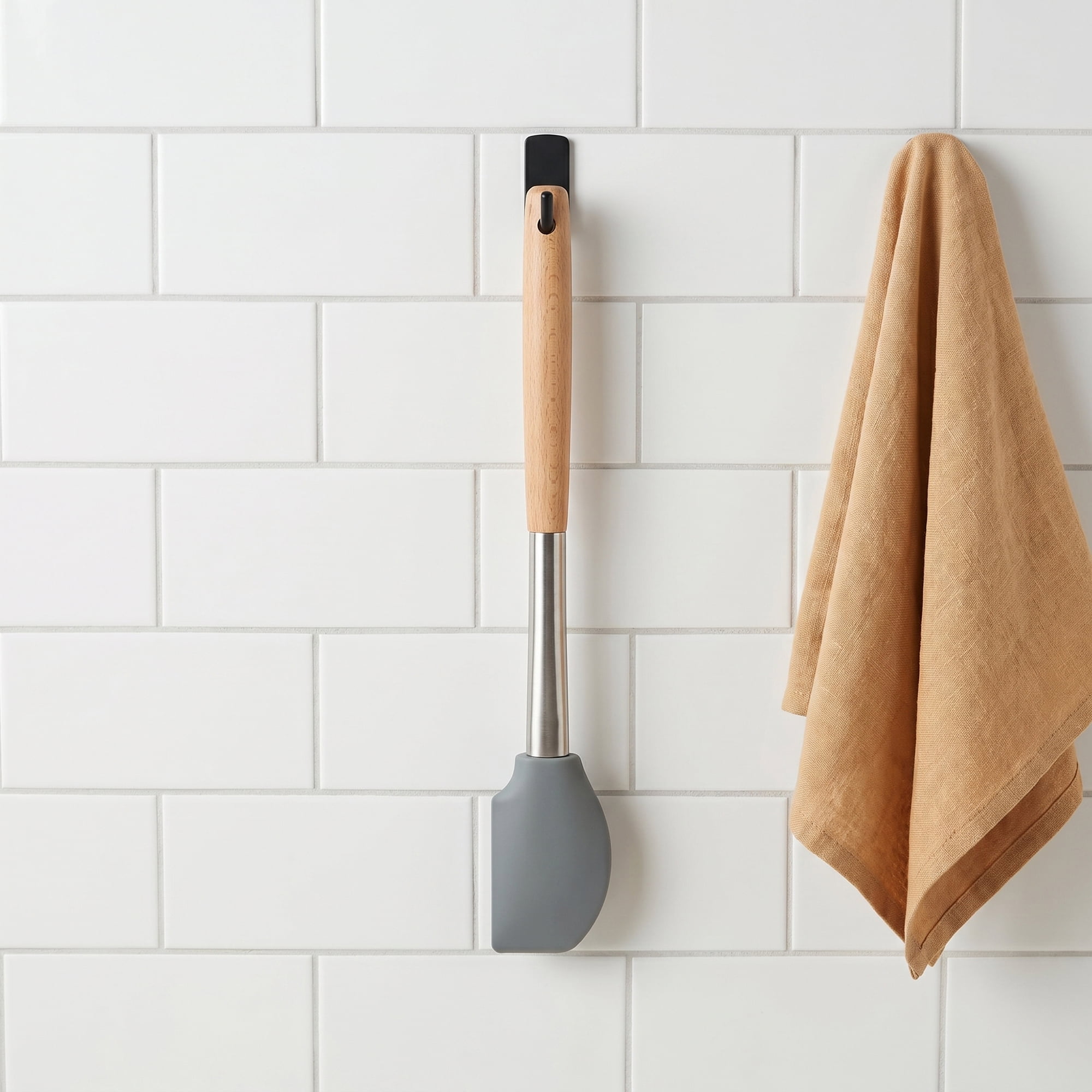 Unique Bargains Kitchen Utensil, Heat-Resistant Spatula for Flipping Gray 13.2x2.2 in