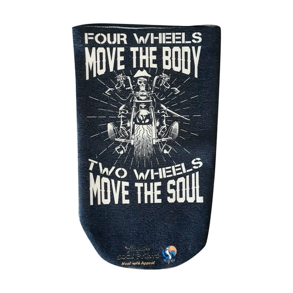 Amputee Sock, Two Wheels Move The Soul V1 sock, 3Ply stump sock