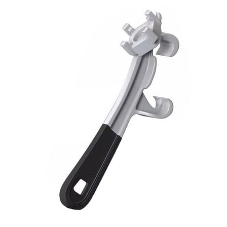 BIBABLYKE 3 in 1 Drum Bung Wrench Opener Aluminum Bucket Opener Tool for 55 Gallon Drum Lids 5 Gallon Latex Paint Buckets