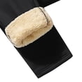 thumbnail image 4 of Men's Sweatpants, Fleece Lined Sweatpants Men Warm Thermal Sherpa Lined Pants Thick Elastic Waist Drawstring Joggers with Pockets, 4 of 4