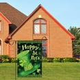 thumbnail image 4 of St Patricks Day Garden Flag 12"x18" Vertical Double Sided, Shamrock Happy St Patricks Day Flag, Evergreen Clover St Patricks Day Yard Flag for Patio Lawn Outdoor House Decor, 4 of 9