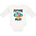 thumbnail image 3 of Inktastic Future Pilot Helicopter Boys or Girls Long Sleeve Baby Bodysuit, 3 of 5