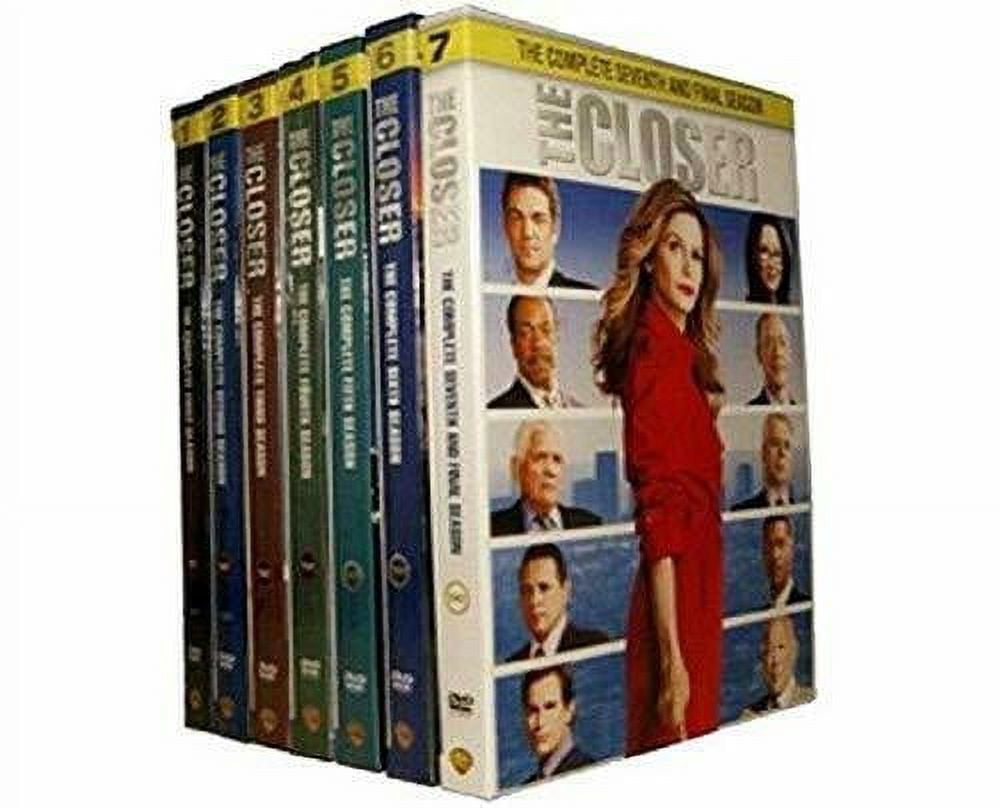 Full The Closer Series: Seasons 1-7 Complete TV Box (DVD, 28-Disc