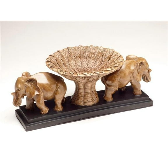 AA Importing Two Elephants Bowl