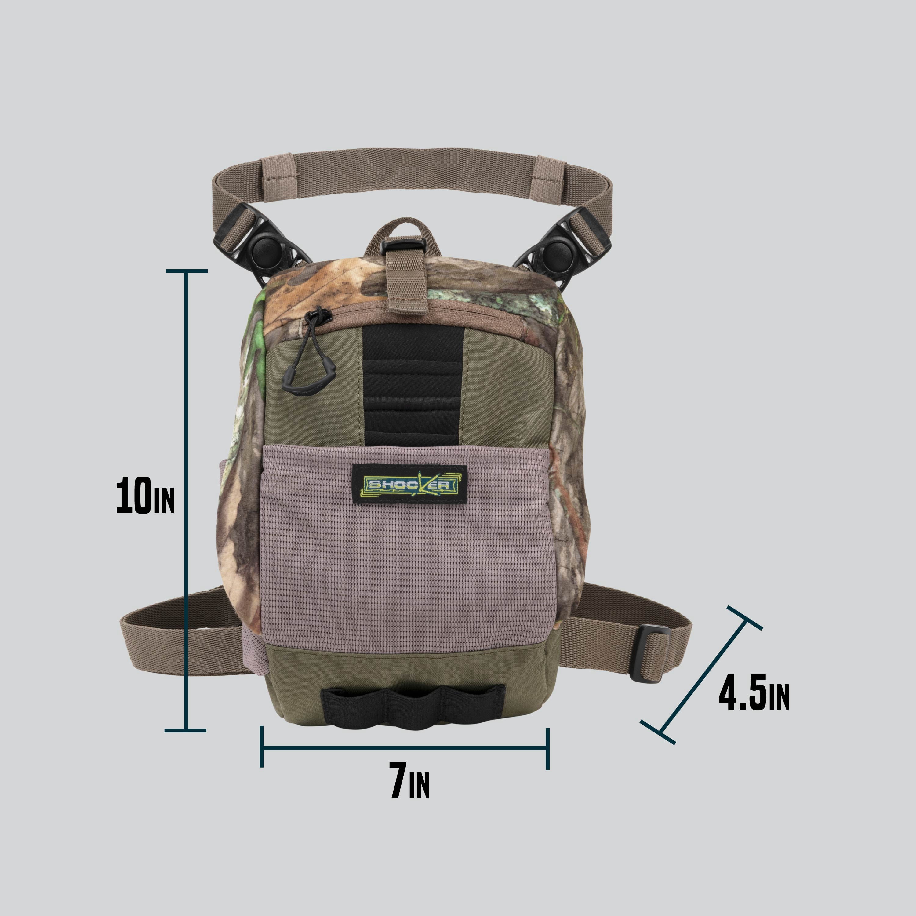 Allen Company Shocker Cut-N-Run Turkey Hunting Game Chest Pack and Sling Bag