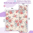 thumbnail image 5 of Pioneer Flower Floral Print Pattern Toddler Nap Mats for Kids Preschool,Sleeping Mat Bag or Kids,Toddler Sleeping Bag,Toddler Nap Mat or Daycare, 5 of 6