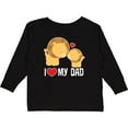 thumbnail image 3 of Inktastic Fathers Day I Love My Dad Boys Lion Boys or Girls Long Sleeve Toddler T-Shirt, 3 of 5