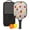Pioneer Flower Floral-2, variant on Pickleball Paddles Set,Pioneer Flower Floral Print Pattern Fiberglass Surface Pickleball Racket Set with 2 Indoor Outdoor Pickleball Balls and Pickleball Bag,Pickle-ball Equipment