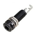thumbnail image 1 of Lock Socket Guitar Socket Musical Instruments 1 4 Jacks High Sensitivity Strap Lock Socket Guitars Basses Parts Black, 1 of 8