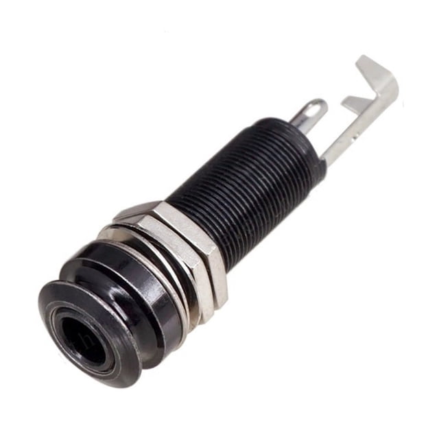 Lock Socket Guitar Socket Musical Instruments 1 4 Jacks High Sensitivity Strap Lock Socket Guitars Basses Parts Black