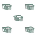 thumbnail image 3 of Yuarrent Estante de almacenamiento Triangular Autoadhesivo Organizador Soporte Suministros Verde Type2 NO2, 3 of 6