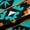 Black Orange Teal, variant on Manfei Bohemian Feather Aztec Black Out Curtains for Teens Female Men,Exotic Style Curtains Pack of 2 (42x63 Each),Tribal Theme Bedroom Curtains,Lightweight Room Decor