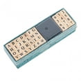 thumbnail image 2 of AMLESO 40 Pieces Wooden Alphabet Number Stamps Crafts for Happy Planner Card Making A, 2 of 8