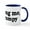 White/Navy Inside, variant on CafePress - Grumpy - 11 oz Ceramic Mug - Novelty Coffee Tea Cup