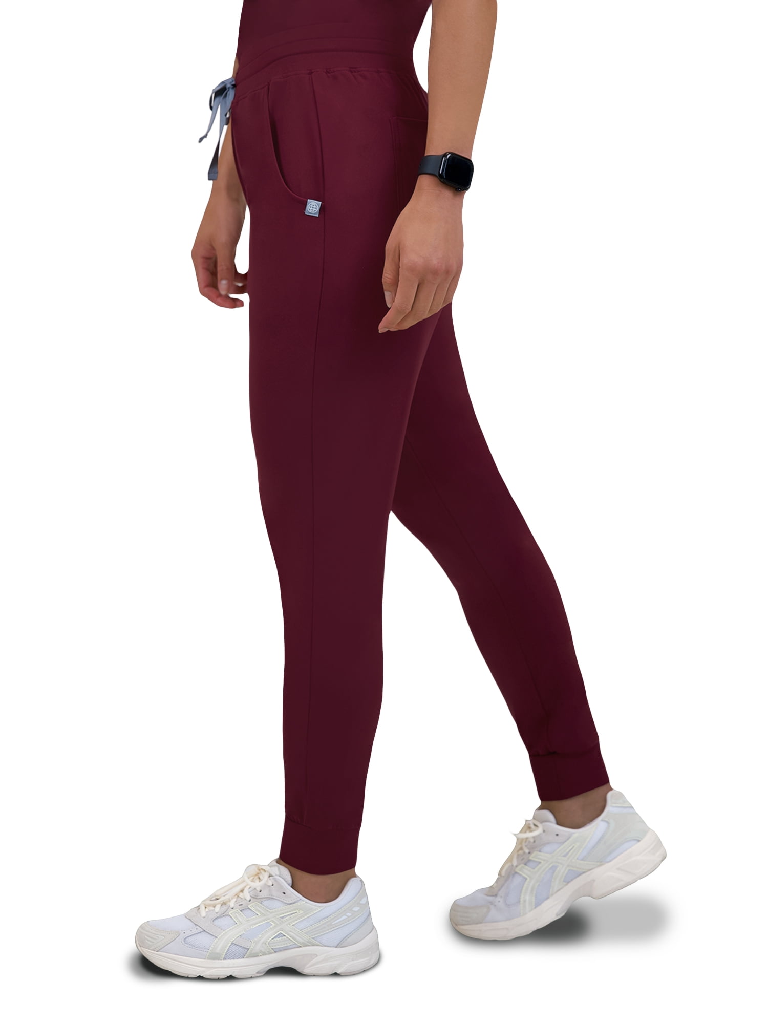 Doctor's Choice Pro Fit Scrubs Women's Scrub Bottom Wine S - XXXL