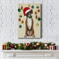 thumbnail image 5 of Christmas Boxer and Bauble Ball- Gallery Wrapped Canvas, 5 of 9
