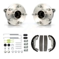 thumbnail image 1 of Transit Auto Rear Drum Brake Shoe & Hardware and Wheel Hub Bearing Assembly Kit for Car 2011-2012 Chevrolet Cruze - Left Right Side (Driver Passenger) K7D-100964, 1 of 11