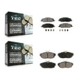 thumbnail image 1 of TEC Front Rear Ceramic Brake Pads Kit for Car Ford Mustang KTC-100216, 1 of 10