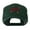 Green, variant on Christmas Noel with Stars Embroidered Cap - Royal OSFM