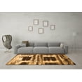 thumbnail image 3 of Ahgly Company Indoor Square Persian Orange Bohemian Area Rugs, 8' Square, 3 of 4