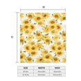 thumbnail image 6 of Haiem Artistic Marble Pattern Sunflower Mailbox Covers Magnetic ,Mailbox Wraps Post Letter Box Cover for Holiday Garden Yard Decor-21x18 in, 6 of 9