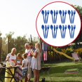 thumbnail image 4 of Decoraciones para fiestas del 4 de julio de AIXING Juego de vajilla para fiestas patrióticas del 4 de julio para el Día de los Caídos Kit de decoración para fiestas patrióticas Incluye banderines, 4 of 7