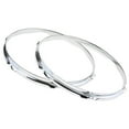 thumbnail image 1 of 1 Pair Snare Drum Hoop Hoop Instrument Ring Rim for Percussion Instrument 13 Inch 6 Hole, 1 of 8