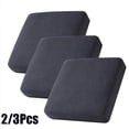 thumbnail image 2 of 2/3 piezas Fundas de sofá Fundas de cojín elásticas Funda de cojín de asiento de sofá Protector de cojín para dormitorio Oficina Sala de estar Decoración del hogar, 2 of 5