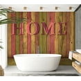 thumbnail image 7 of Tiptophomedecor Background & Patterns Wallpaper Wall Mural - Home Green Pink Wooden Planks, 7 of 7