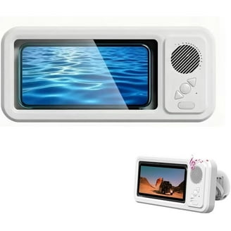 Shower Speaker Aqua Play Waterproof Phone Holder With Bluetooth Speaker Shower Phone Case With 360 Suction, Touch Screen Friendly, For All Phones 4-7 Inches Waterproof Phone Holder Shower Shower Speaker Aqua Play Waterproof Phone Holder With Bluetooth Speaker Shower Phone Case With 360 Suction, Touch Screen Friendly, For All Phones 4-7 Inches Waterproof Phone Holder Shower