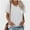 White, variant on Womens T Shirts V Neck Rolled Sleeve Pocket Summer Tops Casual Loose Basic Tee Shirts Trendy
