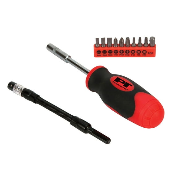 Performance Tool W1728 12 Piece Bit Driver Set